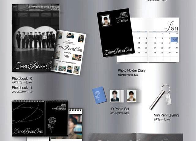 ZEROBASEONE 2026 シーグリ(0_1) Worldカードセット贈呈