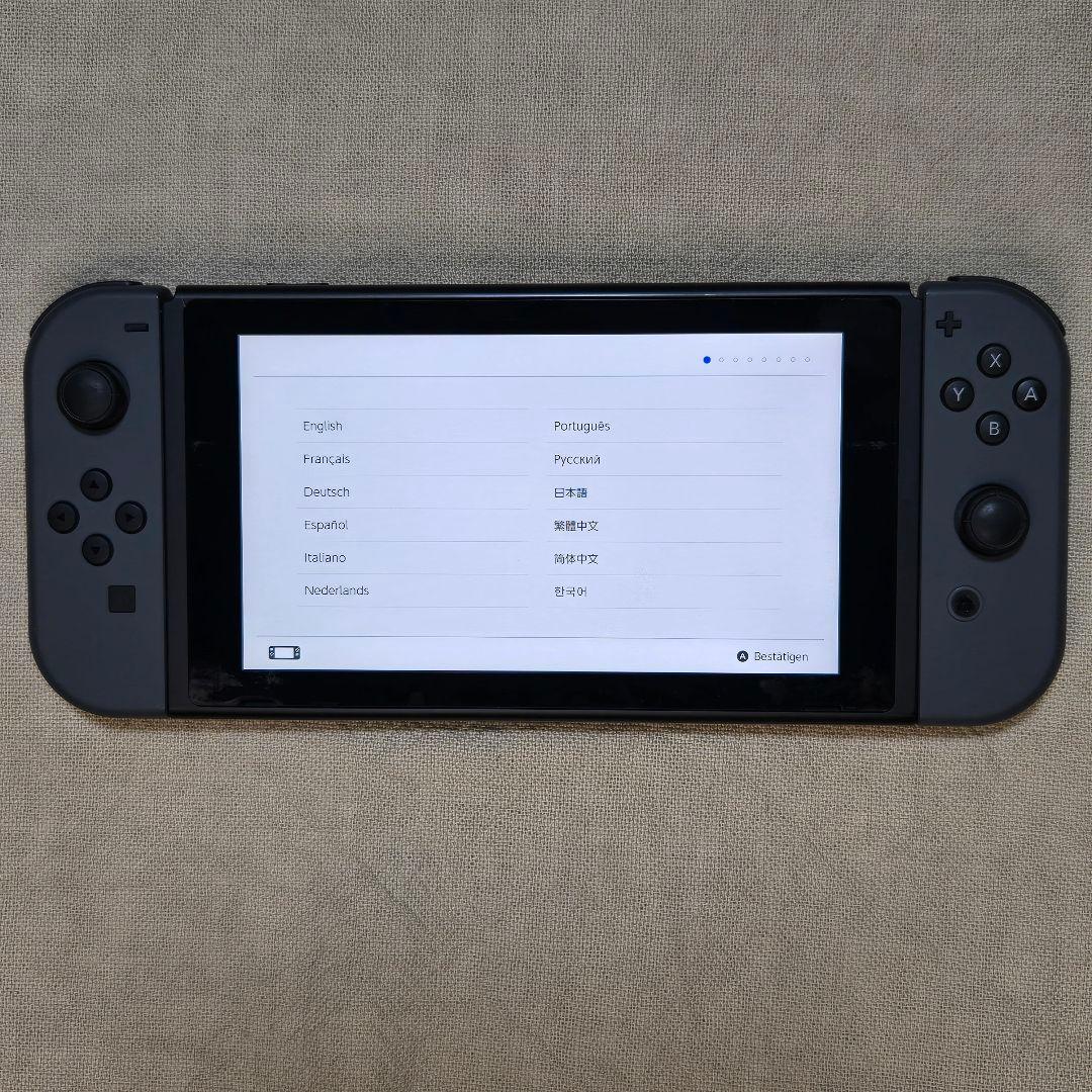 付属品完備*任天堂 ニンテンドースイッチ Nintendo Switch グレー