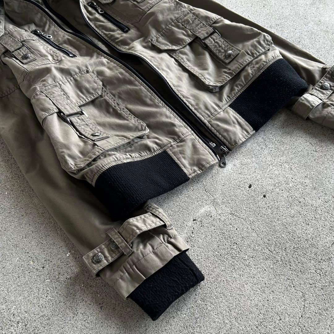 00’s Archive マルチジップ ギミックジャケット Y2K アーカイブ