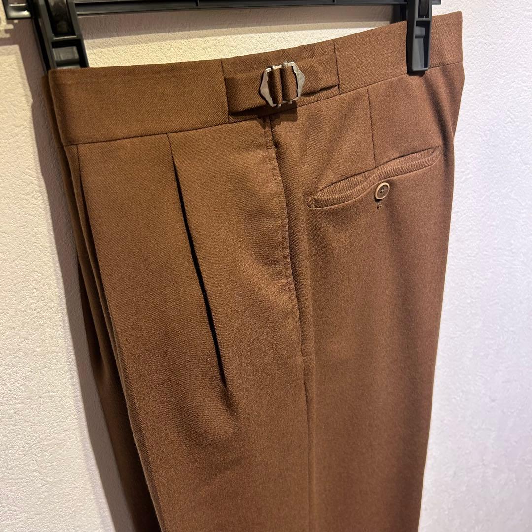 【美品】BERNARD ZINS 2タックパンツ