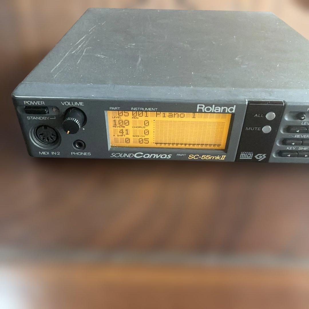 動作品 Roland SC-55mk2