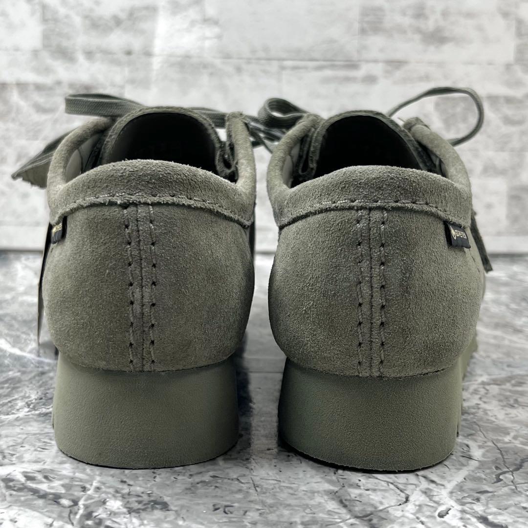 【新品】 クラークスオリジナル ワラビー GTX 24.5相当 グリーン