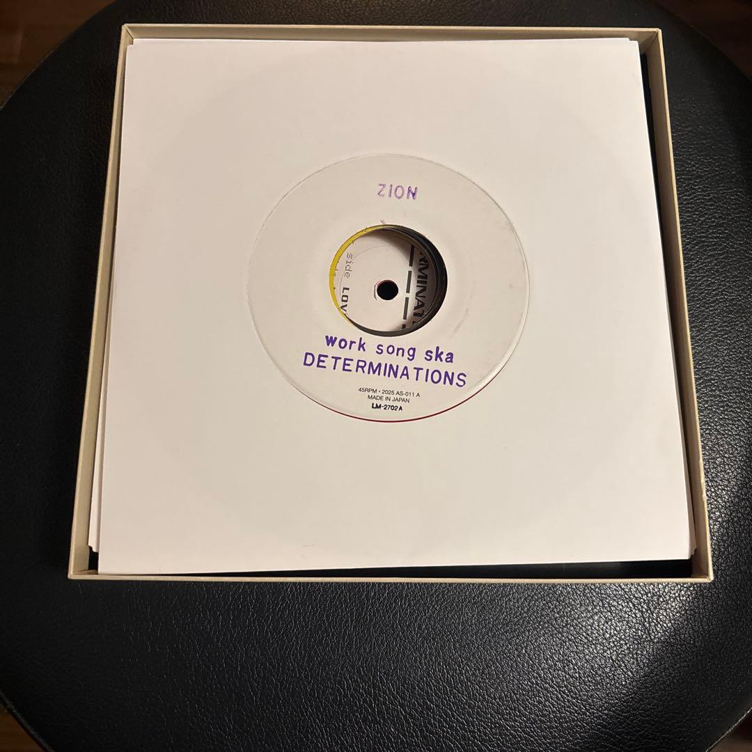 デタミネーションズ　Determinations 7inch box 限定