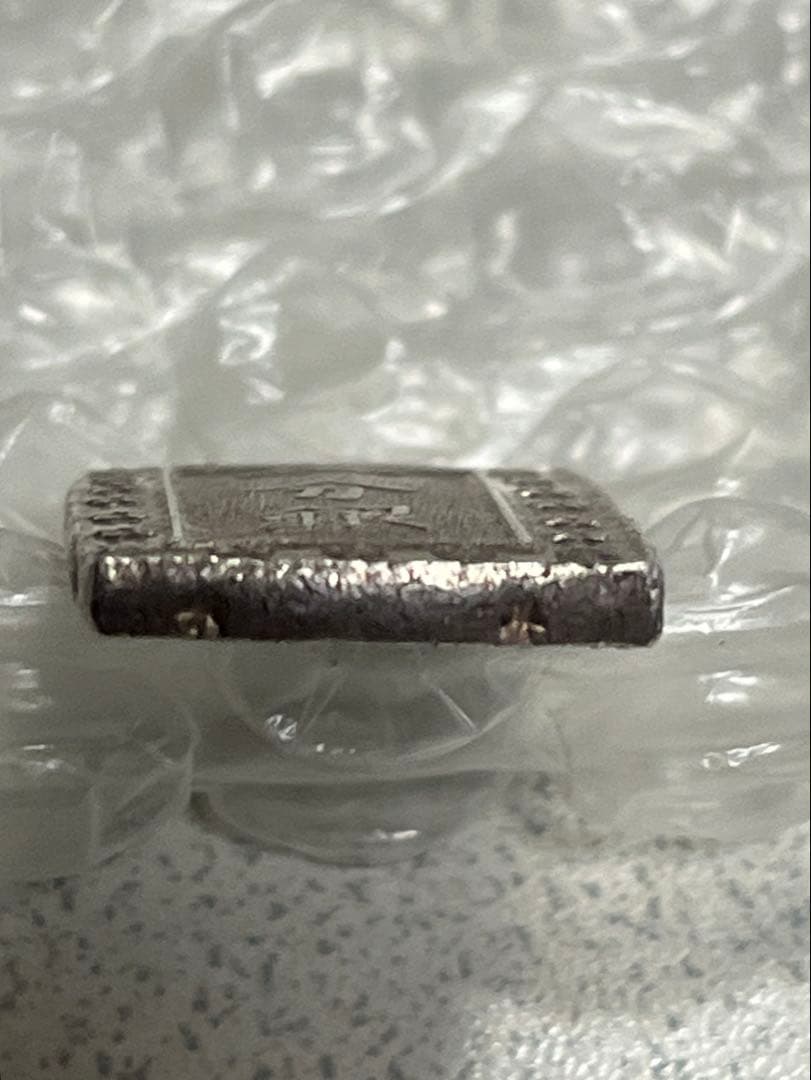 江戸時代　天保一分銀　銀貨