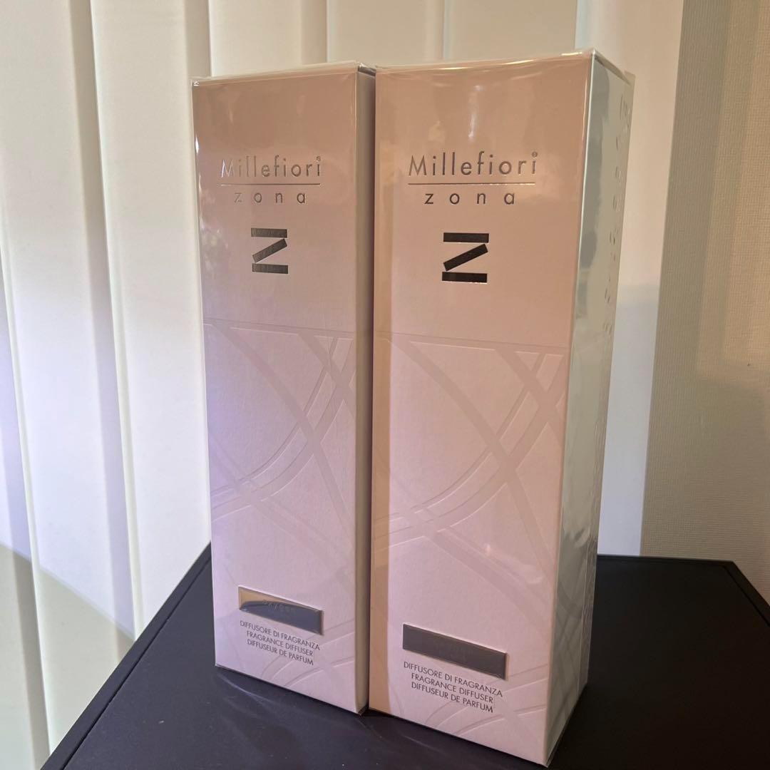 【まつ】ミッレフィオーリ ZONA ディフューザー oxygen等 計4本