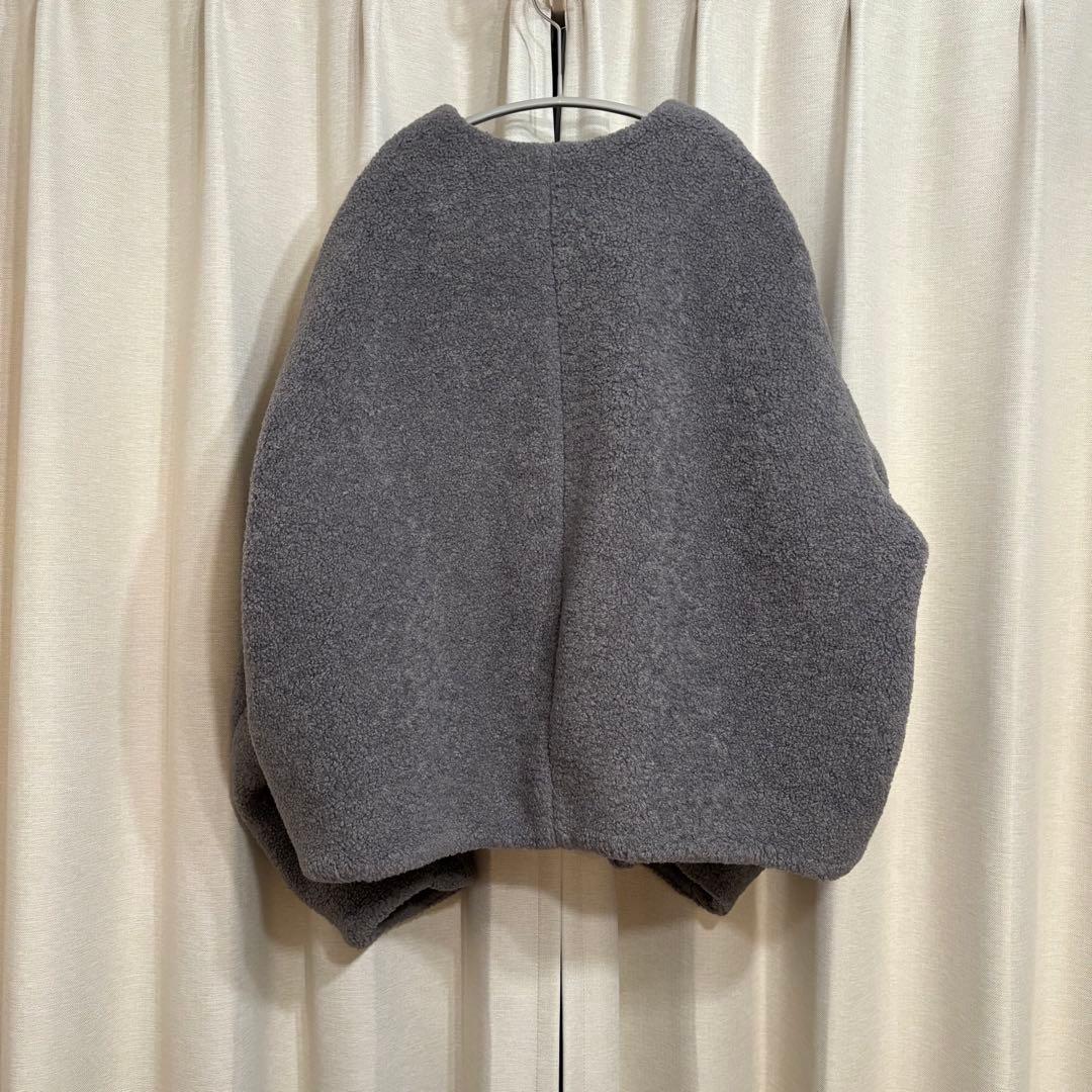 【週末限定価格】LAGUNAMOON ラグナムーン　ボアブルゾン　グレー