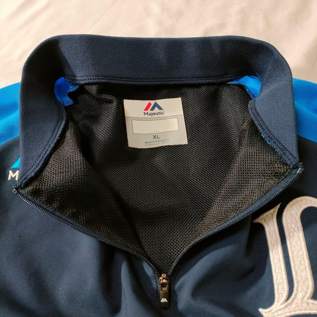 埼玉西武ライオンズ オーセンティック ゲーマーシャツ XL 紺色 青