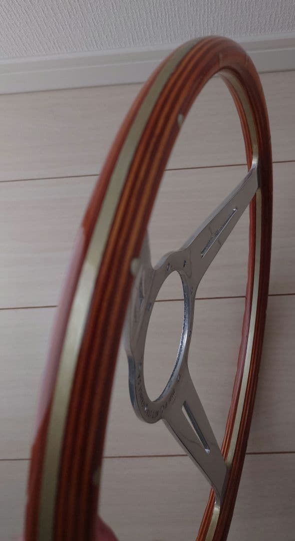 choutin LECARRA レカラ ウッドステアリング 当時物 希少