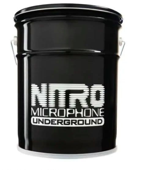 新品 未使用 NITRO MICROPHONE UNDERGROUND ペール缶