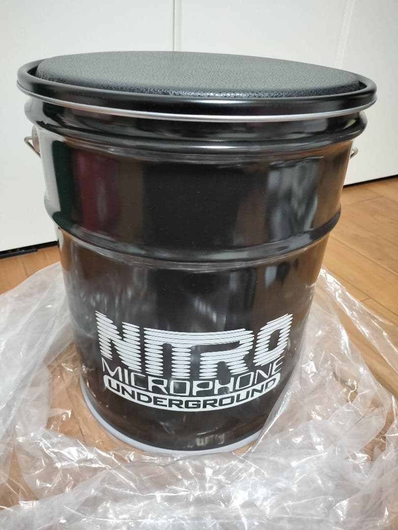 新品 未使用 NITRO MICROPHONE UNDERGROUND ペール缶