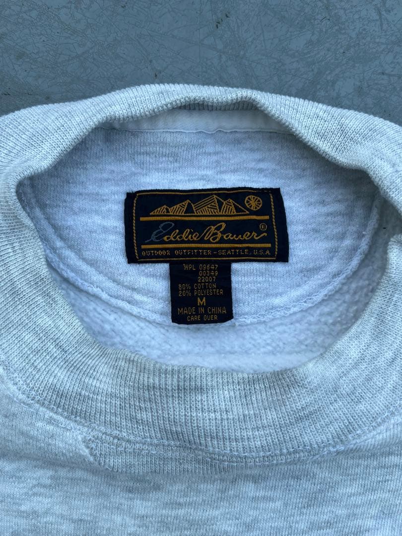 【黒タグ80s 後期】 エディーバウアー　スウェット