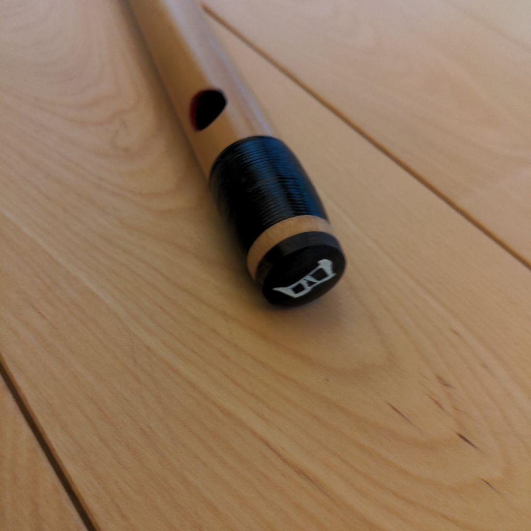 篠笛獅子田 竹峰 四本調子七孔天地巻き