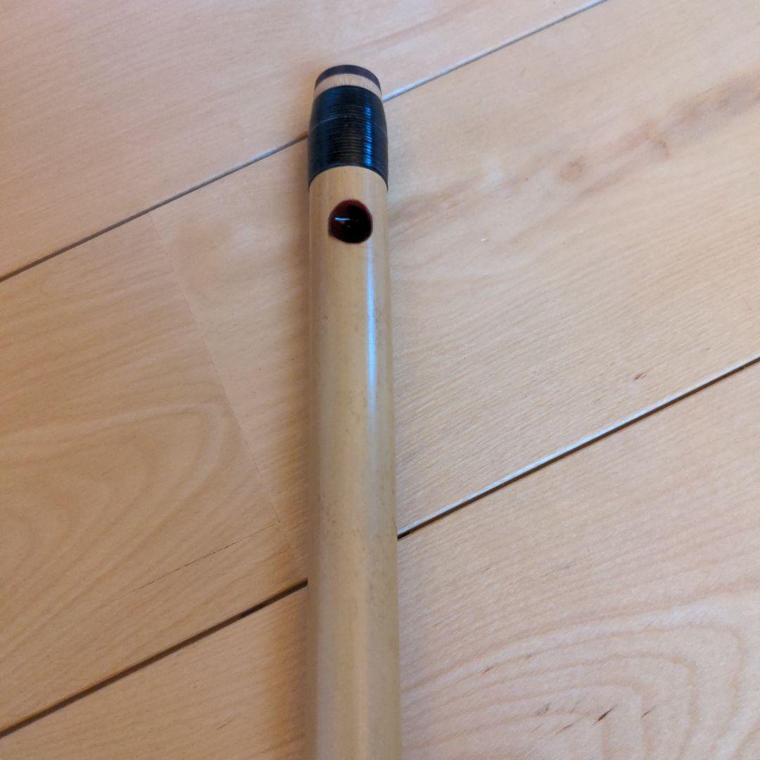 篠笛獅子田 竹峰 四本調子七孔天地巻き