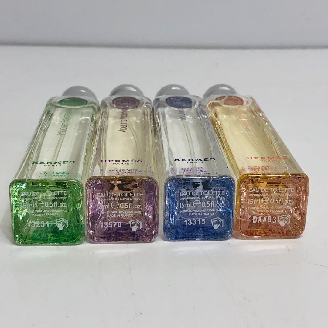 ほぼ満タン HERMES エルメッセンス オードトワレ 4点セット k156