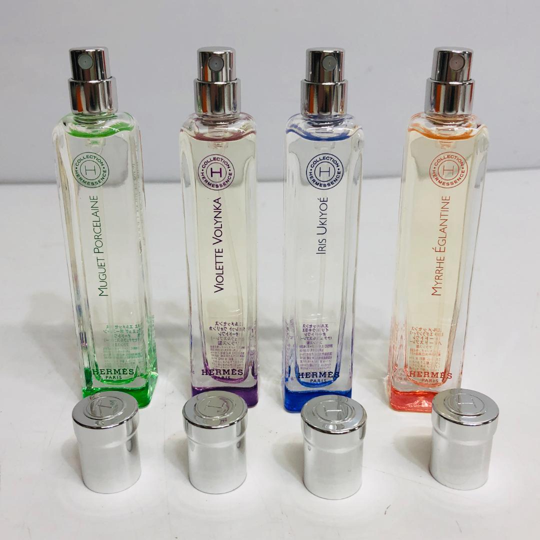 ほぼ満タン HERMES エルメッセンス オードトワレ 4点セット k156