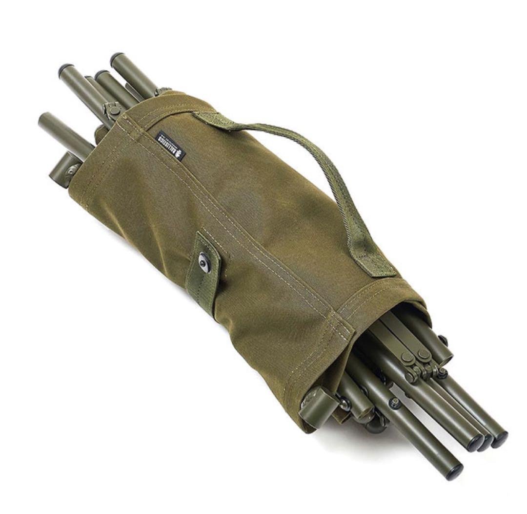 未使用　バリスティクス BAフィールドチェア グリーン　BAA-2101