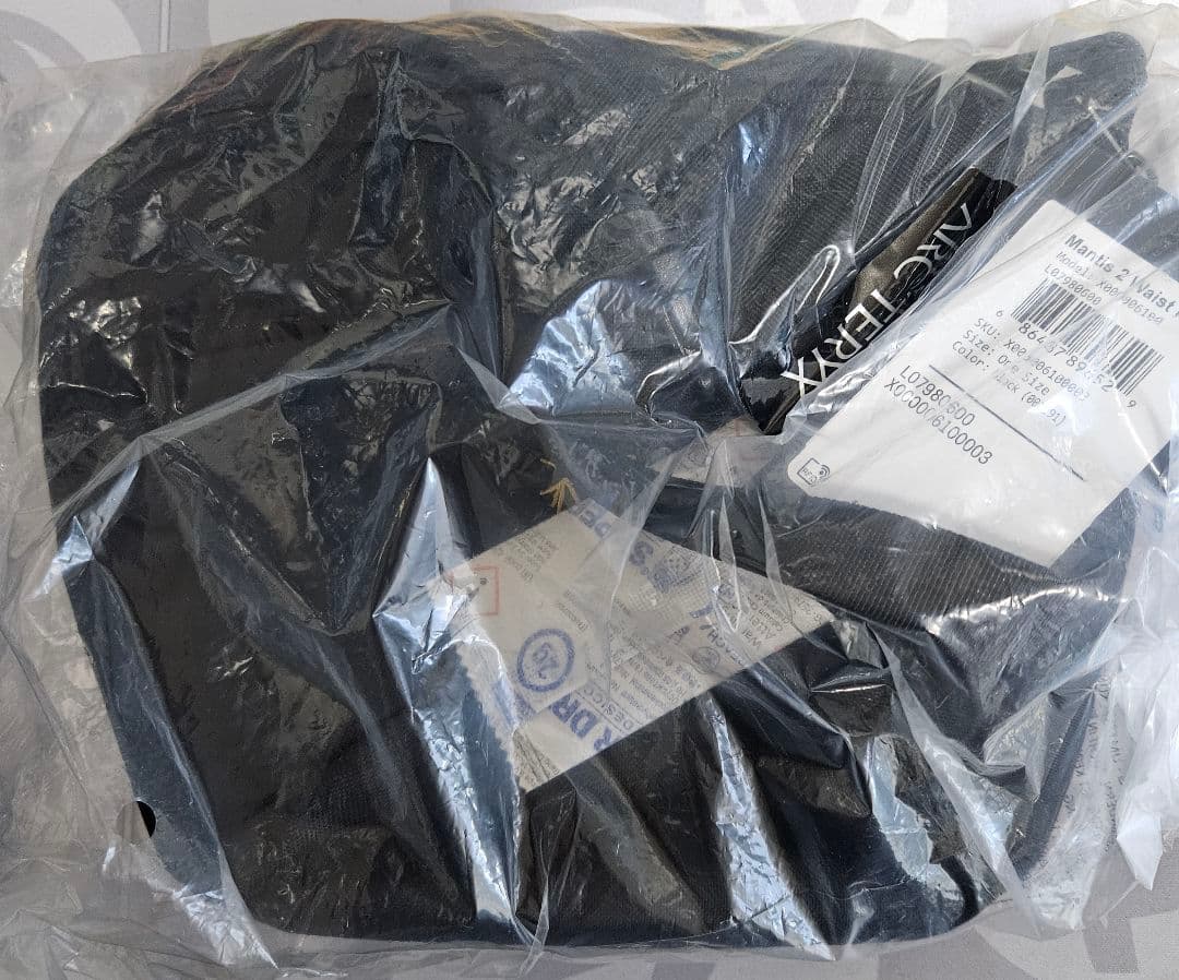 【早い物勝ち！】Arc'teryx Mantis 2 黒色 新品未使用