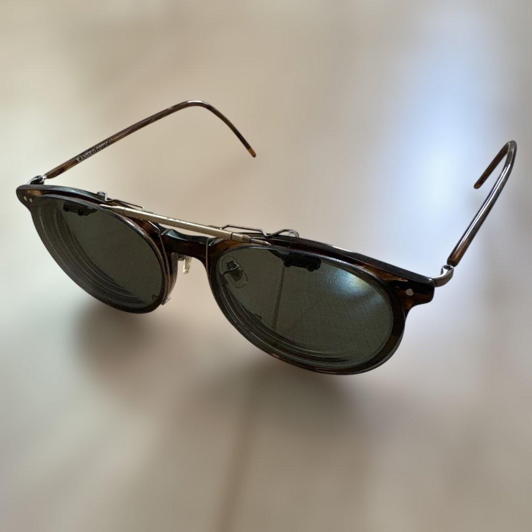 金子眼鏡 KJ-05 BRH 跳ね上げ式サングラス KANEKO OPTICAL