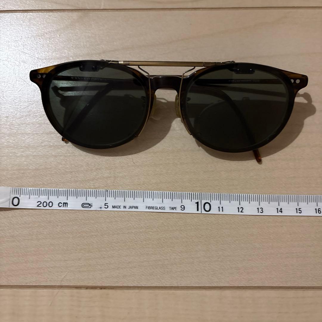 金子眼鏡 KJ-05 BRH 跳ね上げ式サングラス KANEKO OPTICAL