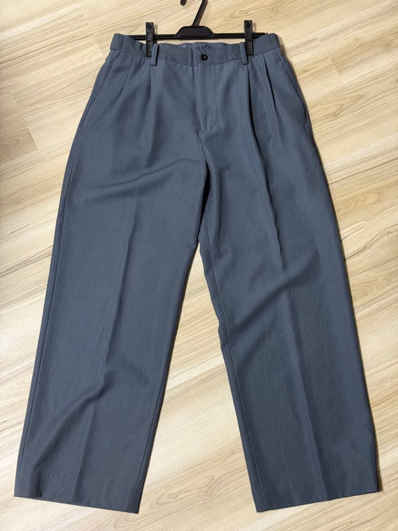 パンツ irenisa JACKET + TWO TUCKS WIDE TROUSERS