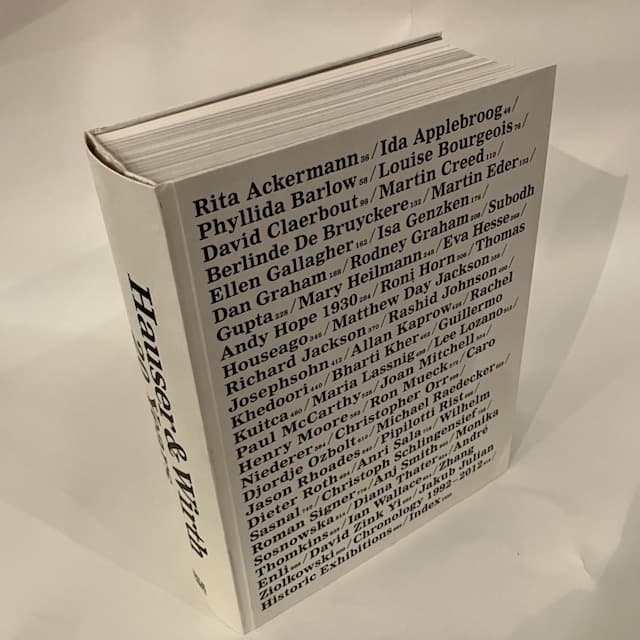 洋書 Hauser & Wirth: 20 years