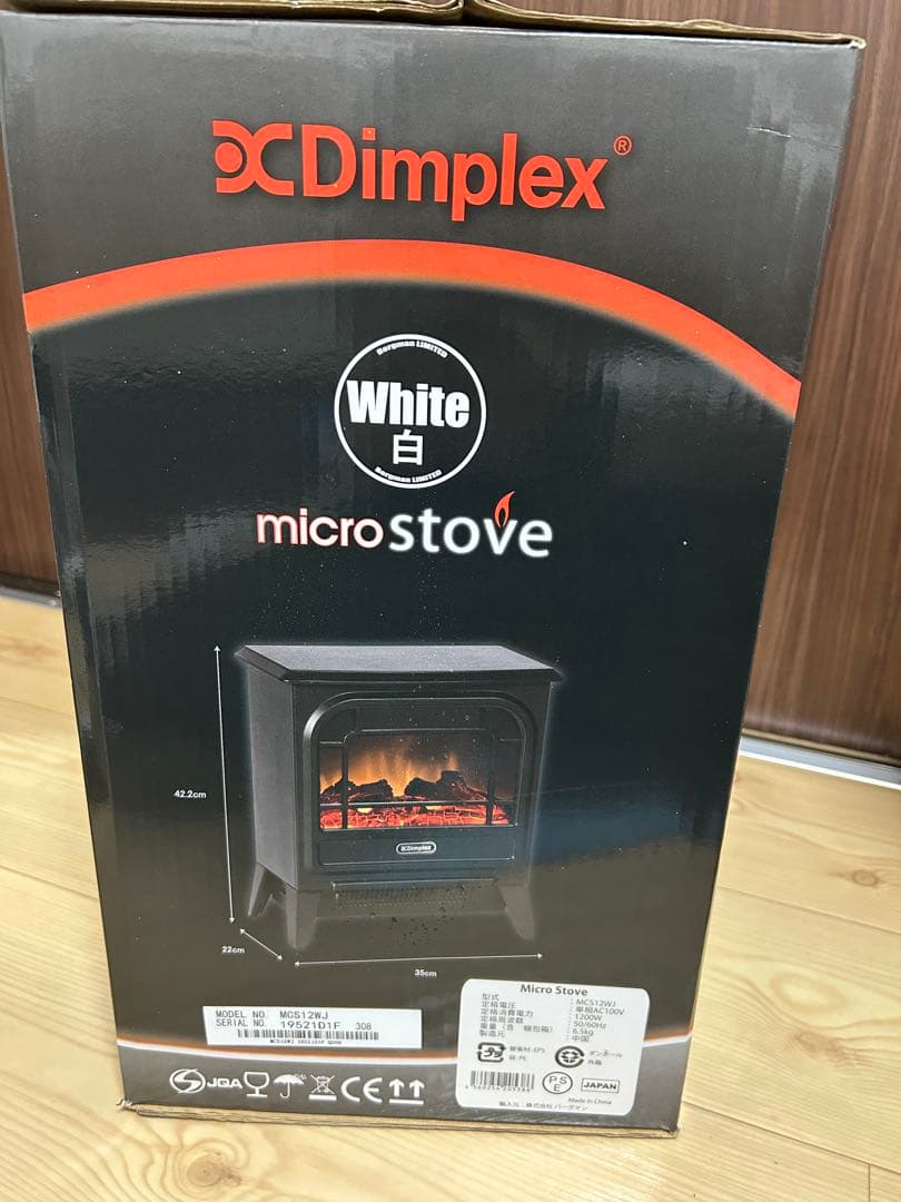 E*e様 Dimplex 電気暖炉　MCS12WJ