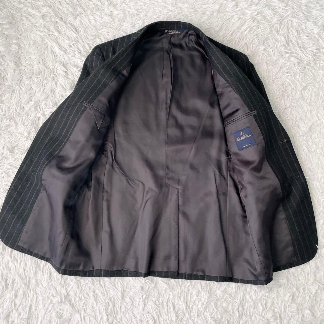 Brooks Brothers セットアップスーツ ウール 厚手 ブラック 37