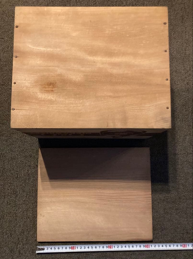 G&G ニッカ ウイスキー ヴィンテージ 木箱 酒 昭和 レトロ 収納 ボックス