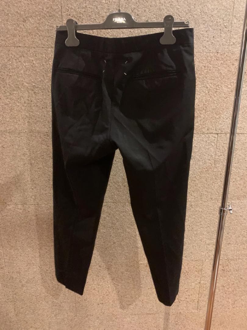 2016SS メゾンマルジェラ スラックス 46 黒