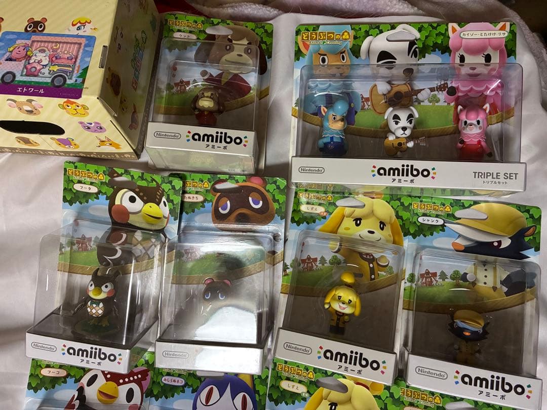 amiibo どうぶつの森　16種類　コンプリート　送料込み