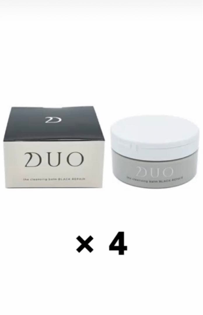 【即購入可能】DUO ザ クレンジングバーム ブラック×4個セット