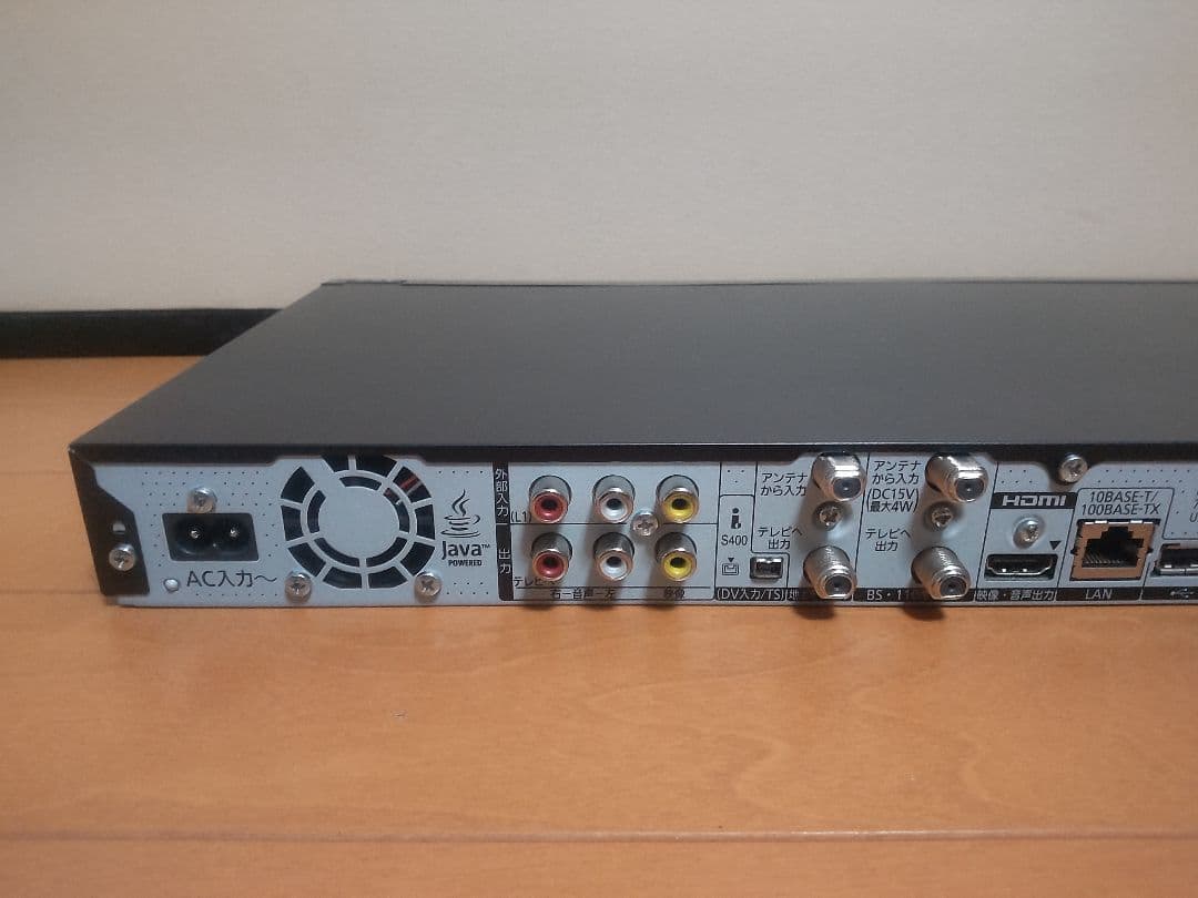 パナソニック　DIGA DMR―BWT520 500GB→1TB プチメンテ済み