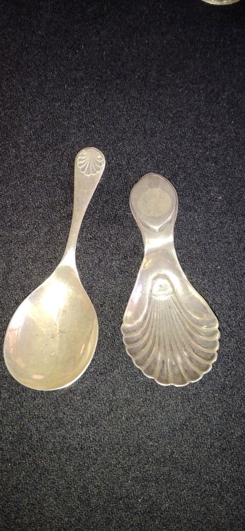 アンティーク　キャディースプーン　2本