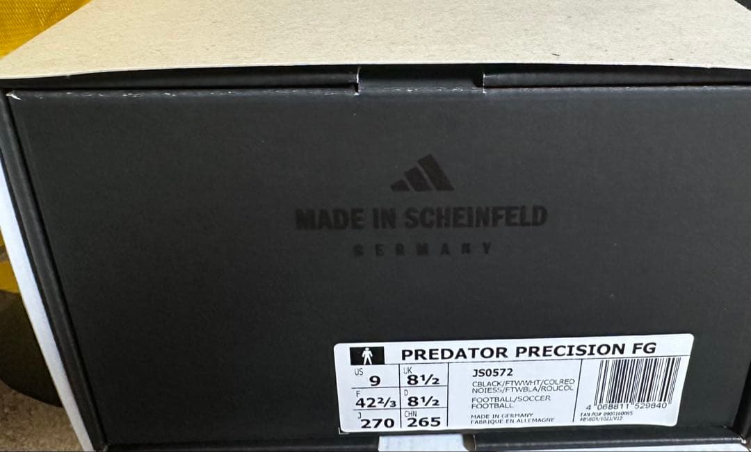 プレデター　プレシジョン　PREDATOR ELITE FG ベッカム