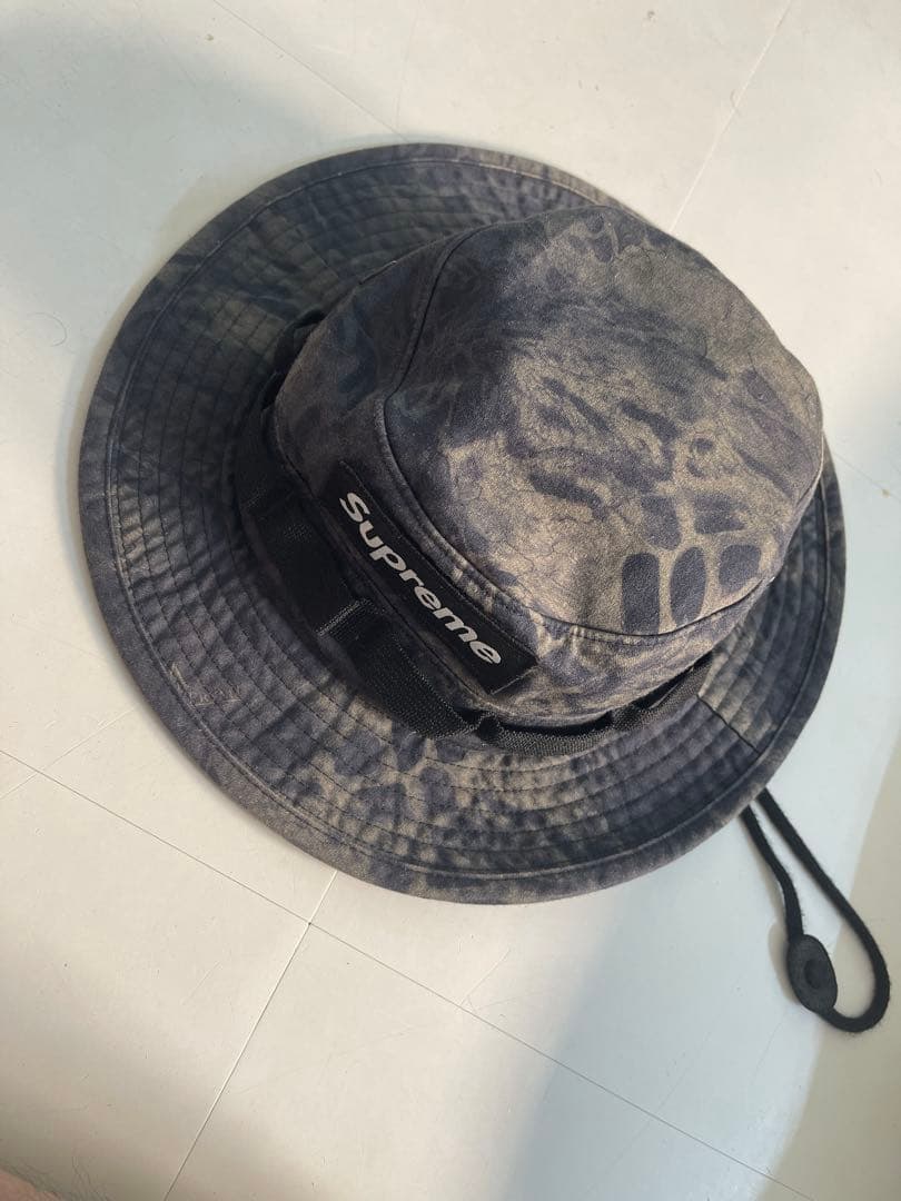 帽子 SUPREME Military Boonie Black Camo M/L