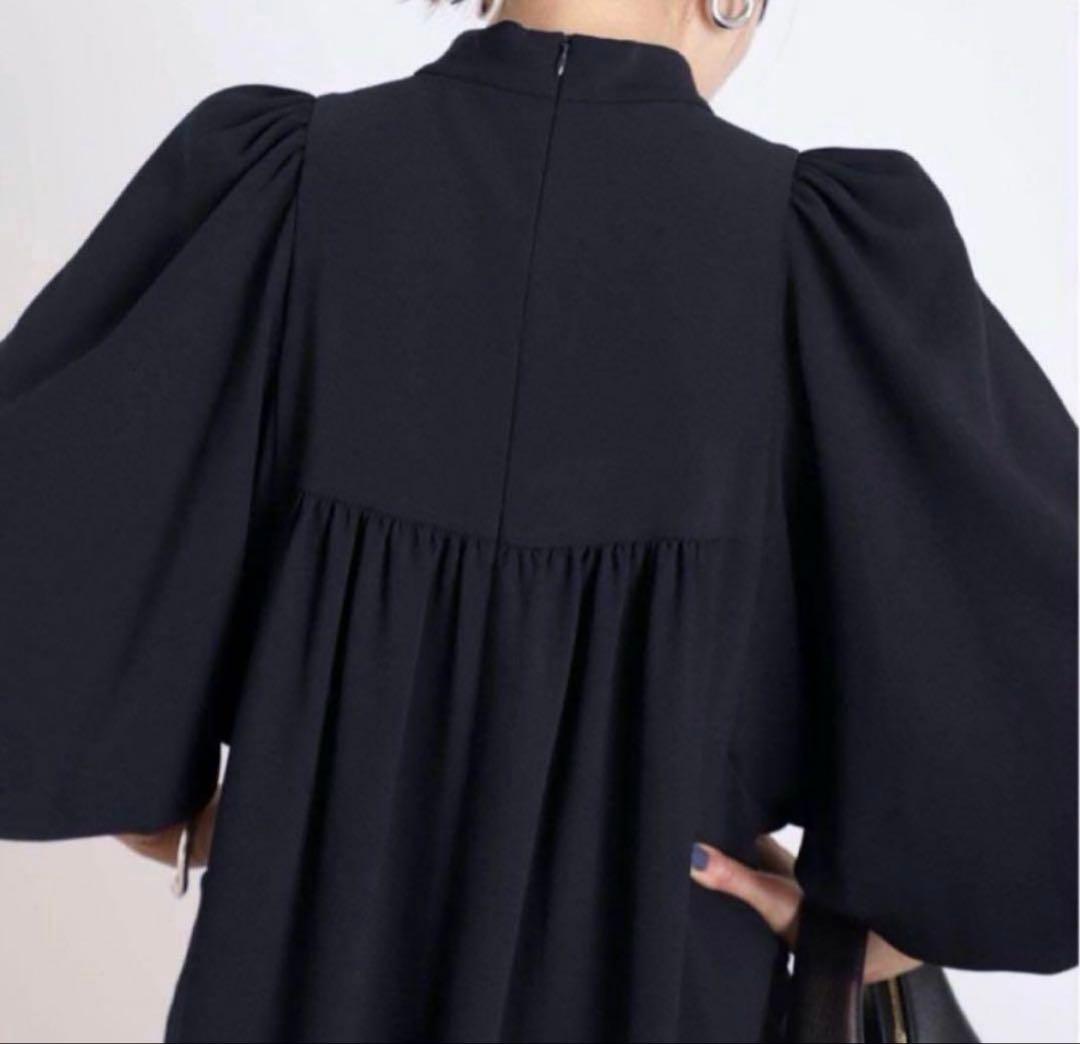 vermail par iena アセテートバックサテンジョーゼットワンピース