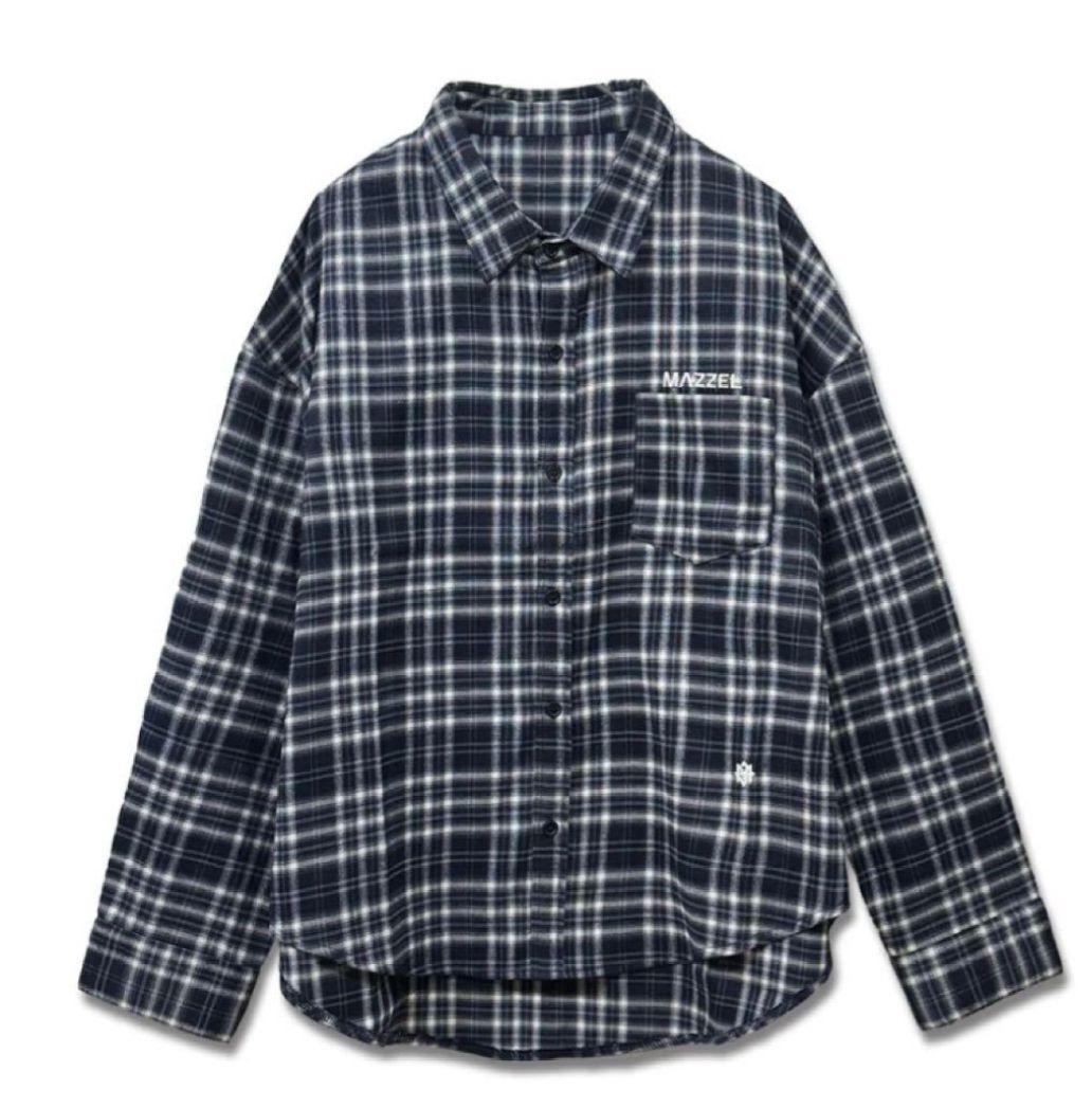 MAZZEL チェックシャツ Mサイズ RSF マーゼル