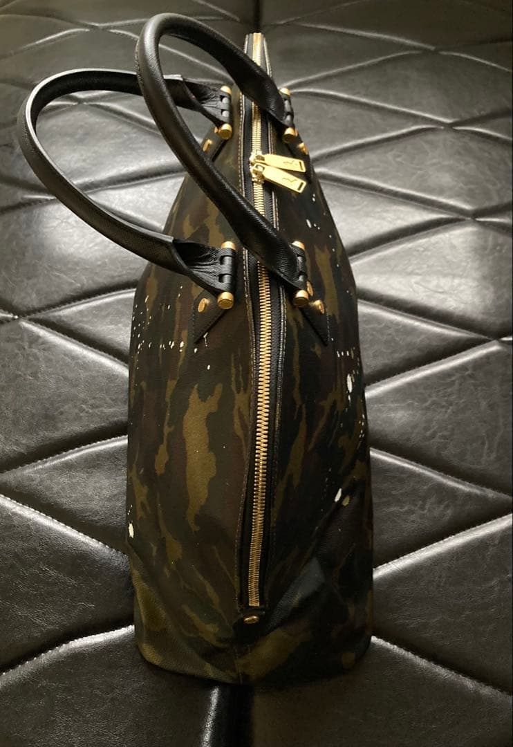 【おまけ付】GENTILBANDIT ジャンディバンティ 迷彩柄 ボストンバック