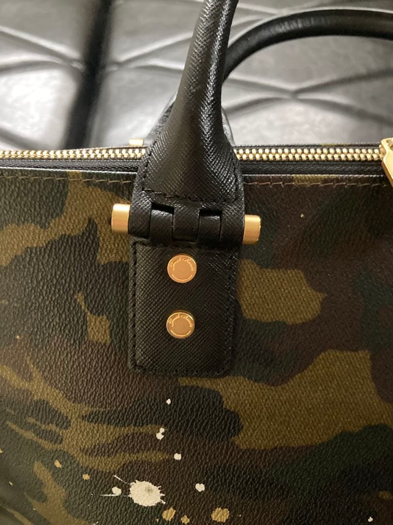 【おまけ付】GENTILBANDIT ジャンディバンティ 迷彩柄 ボストンバック