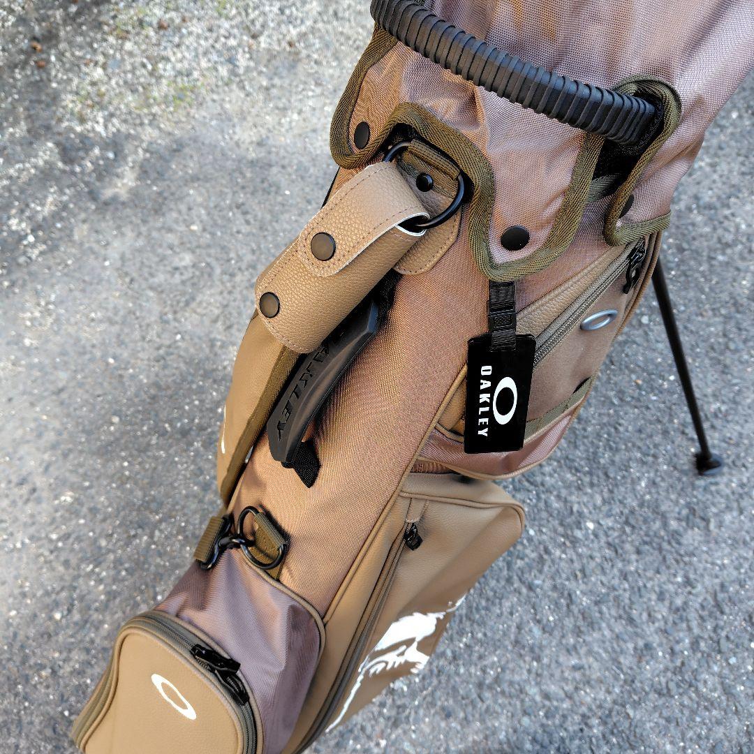 は*ン様 OAKLEY スタンド キャディバッグ ブラウン