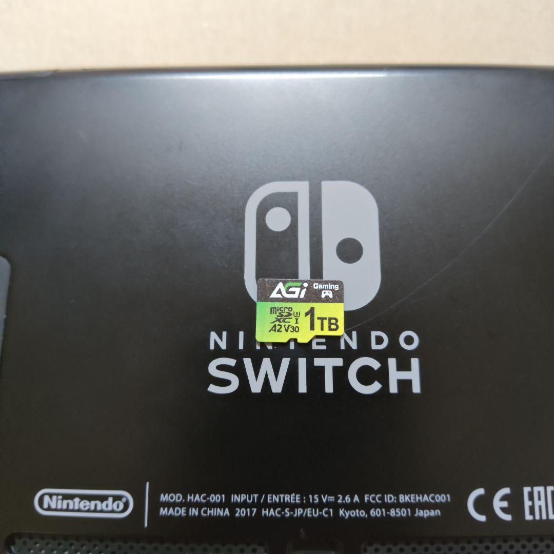 Switch 本体のみ HAC-001 ブラック+microSDXC 1TB