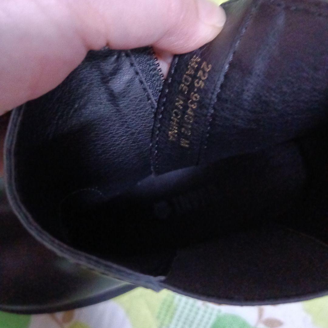 1月19日発売新作MサイズMARY QUANT ブラック サイドゴアブーツ