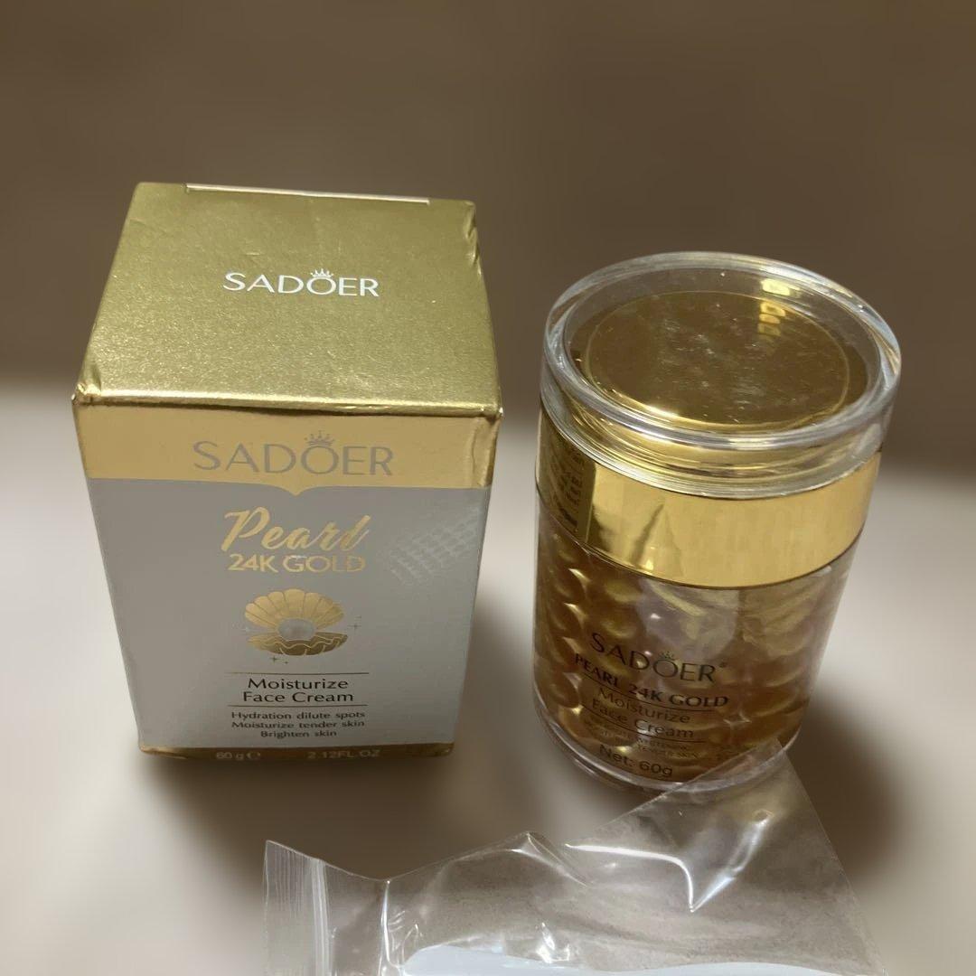 【新品】SADOER パール 24K ゴールド モイスチャライジングクリーム