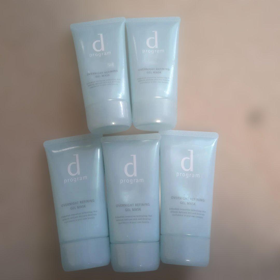 dプログラム　オーバーナイトリファイニングジェルマスク 5本セット♥