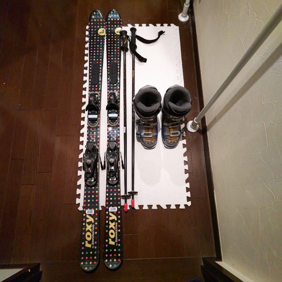 ROXYスキーセット150cm・HEADブーツ23～23.5cmオマケ付き