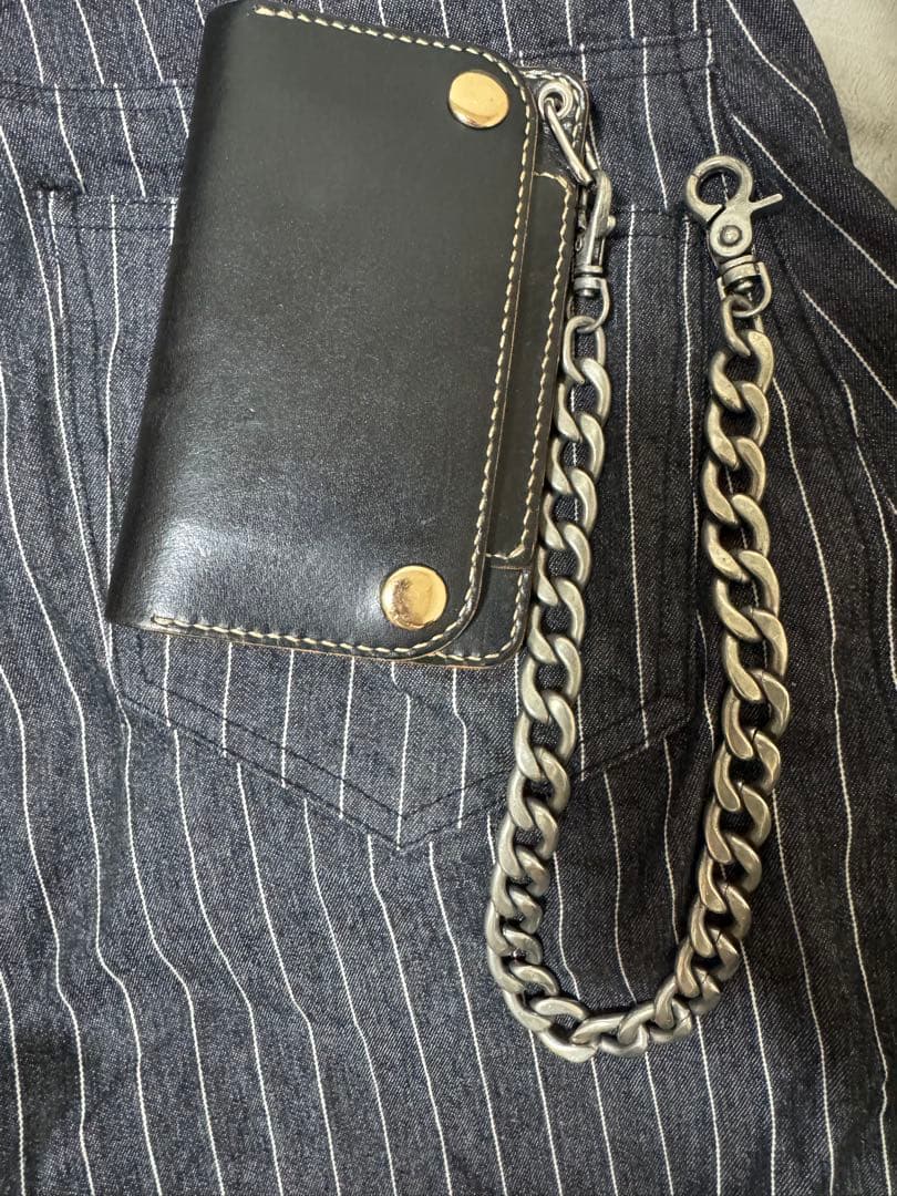 トラッカーウォレット2個セット　little wingのウォレットチェーン付き