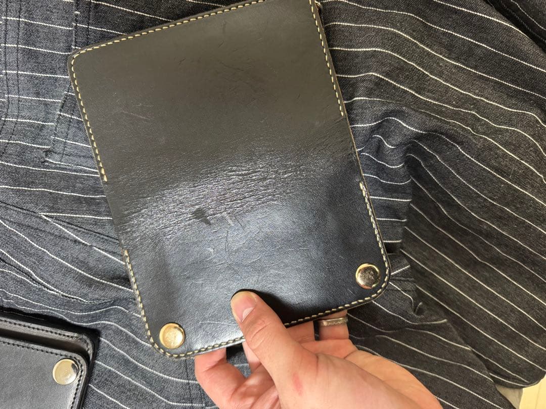 トラッカーウォレット2個セット　little wingのウォレットチェーン付き