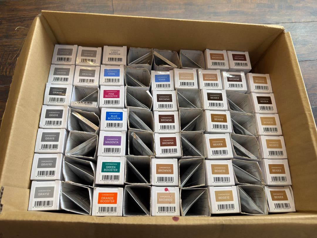 クロマテック　未開封38本カラー剤 セット