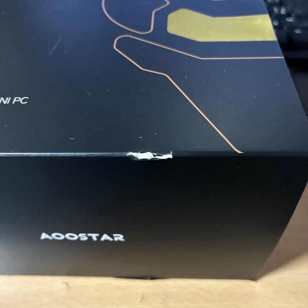 ミニPC AOOSTAR GEM 12 ryzen9 6900hx 1TB 32GB