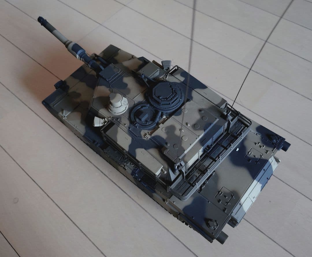東京マルイ 1/24 RC バトルタンク ABRAMS 砂漠迷彩 動作確認済み